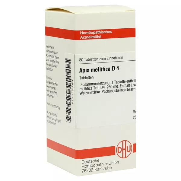 APIS Mellifica D 4 Tabletten 80 St