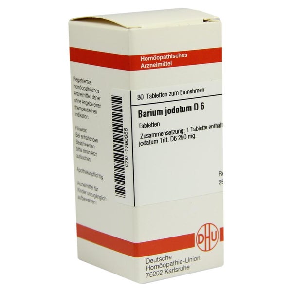 Barium Jodatum D 6 Tabletten 80 St