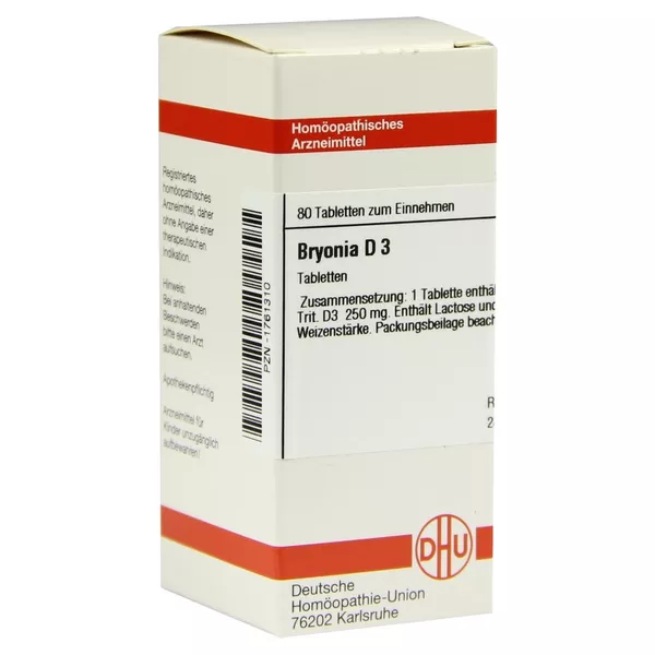 Bryonia D 3 Tabletten 80 St