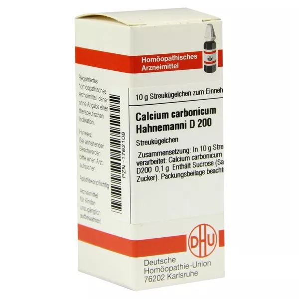 Calcium Carbonicum Hahnemanni D 200 Glob 10 g