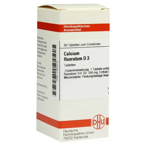 Calcium Fluoratum D 3 Tabletten 80 St