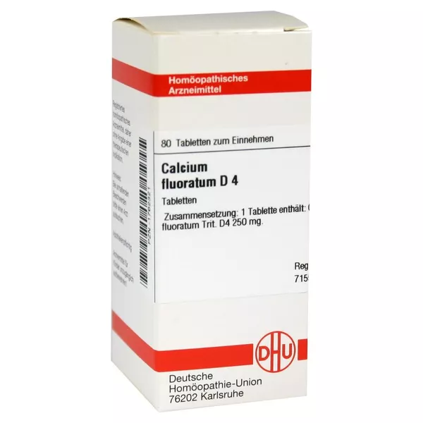 Calcium Fluoratum D 4 Tabletten 80 St
