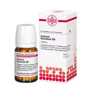 Produktabbildung: Calcium Fluoratum D 6 Tabletten 80 St