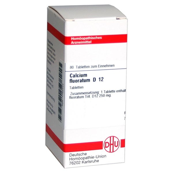 Calcium Fluoratum D 12 Tabletten 80 St