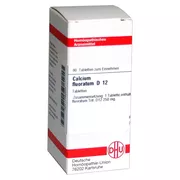 Produktabbildung: Calcium Fluoratum D 12 Tabletten 80 St