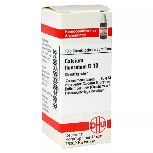 Calcium Fluoratum D 10 Globuli 10 g