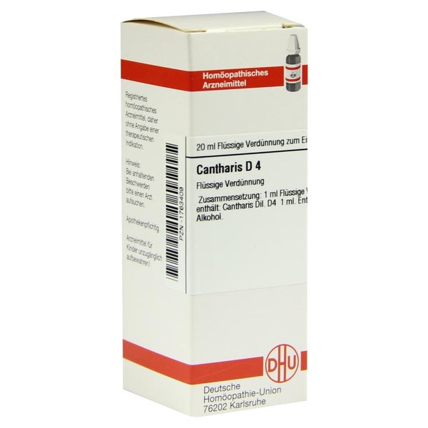 Cantharis D 4 Dilution 20 ml