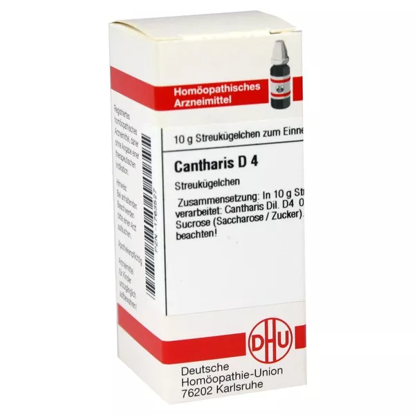 Cantharis D 4 Globuli 10 g