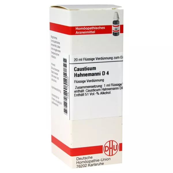 Causticum Hahnemanni D 4 Dilution 20 ml