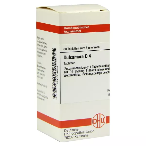 Dulcamara D 4 Tabletten 80 St