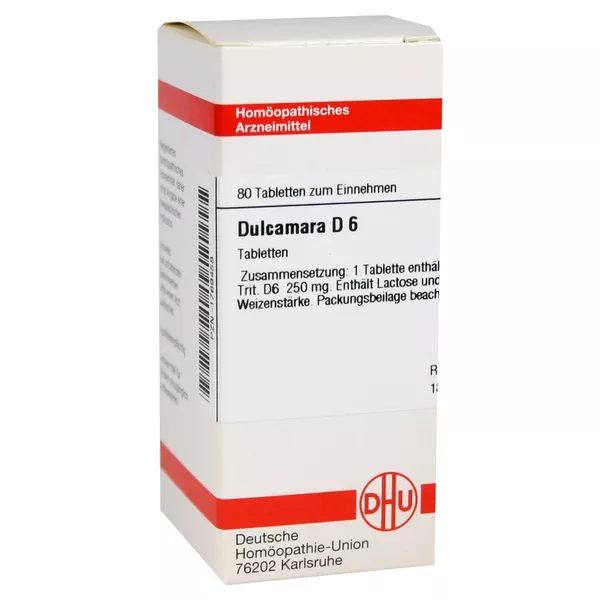 Dulcamara D 6 Tabletten 80 St