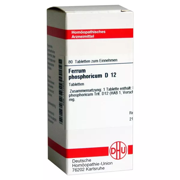 Ferrum Phosphoricum D 12 Tabletten 80 St