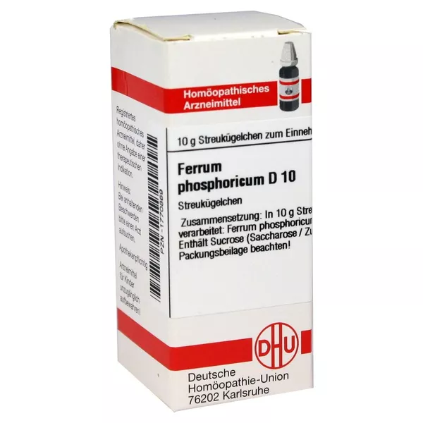 Ferrum Phosphoricum D 10 Globuli 10 g