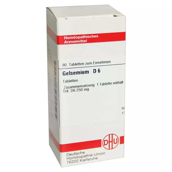 Gelsemium D 6 Tabletten 80 St
