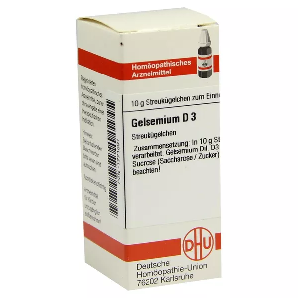 Gelsemium D 3 Globuli 10 g