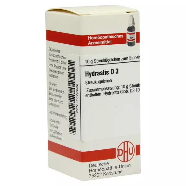 Hydrastis D 3 Globuli 10 g