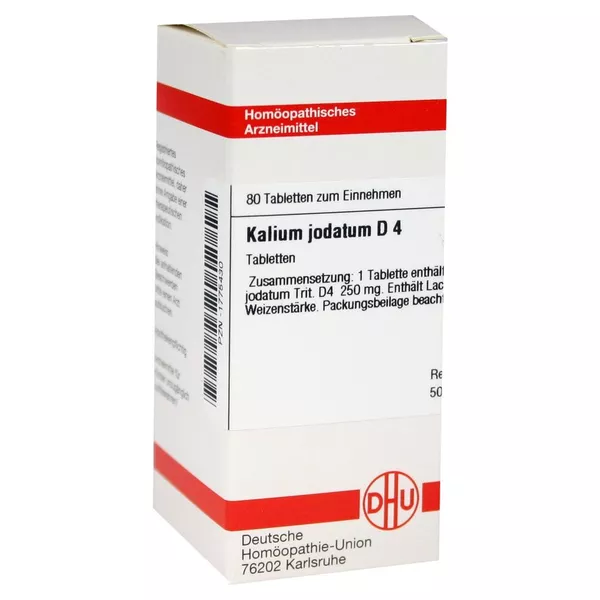 Kalium Jodatum D 4 Tabletten 80 St