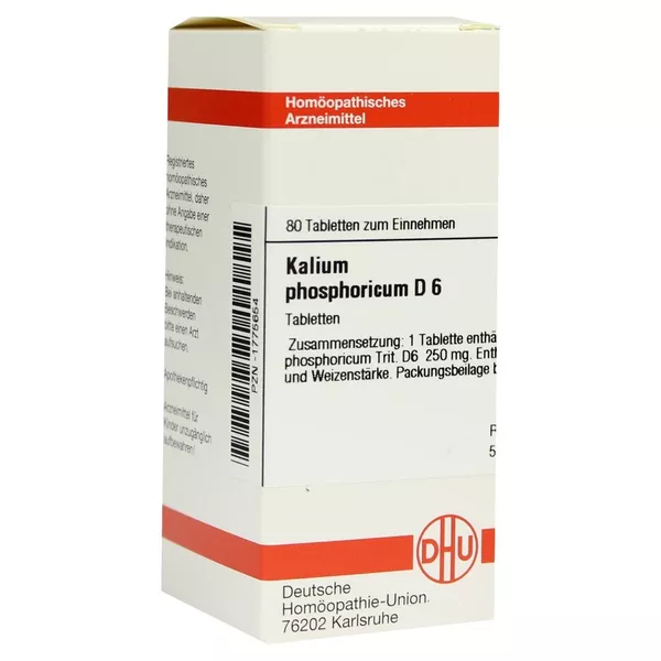 Kalium Phosphoricum D 6 Tabletten 80 St