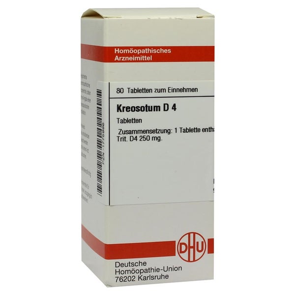 Kreosotum D 4 Tabletten 80 St