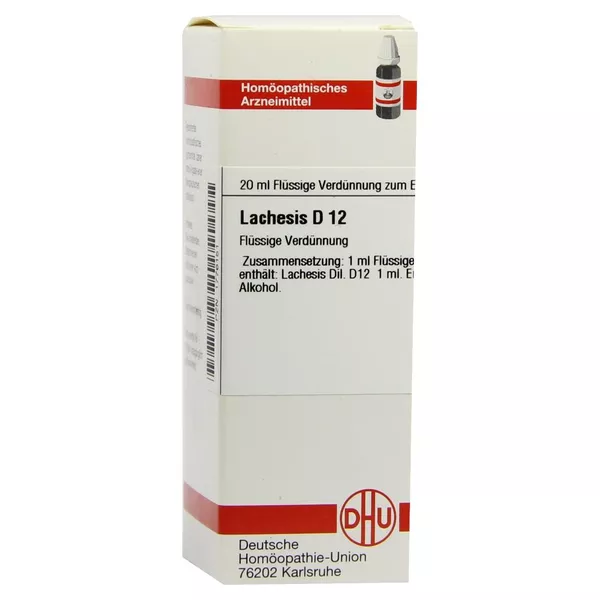 Lachesis D 12 Dilution 20 ml