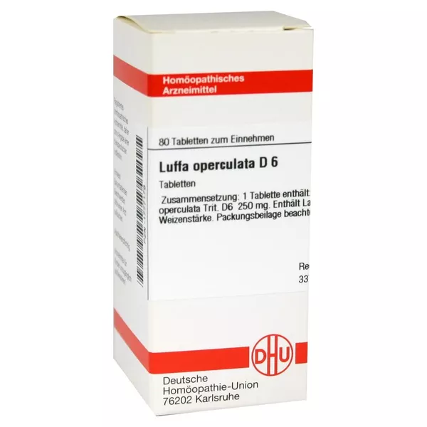 Luffa Operculata D 6 Tabletten 80 St