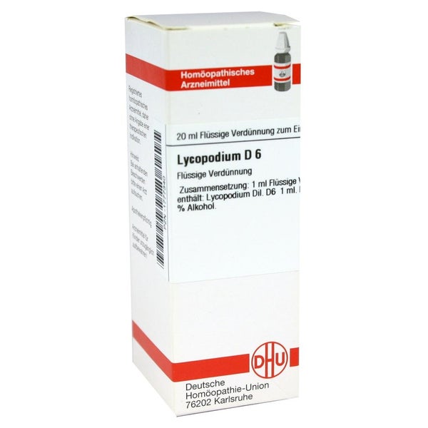 Lycopodium D 6 Dilution 20 ml