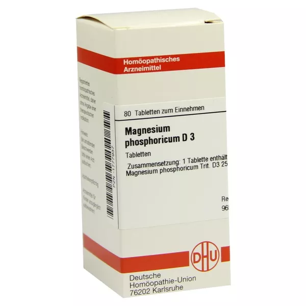 Magnesium Phosphoricum D 3 Tabletten 80 St