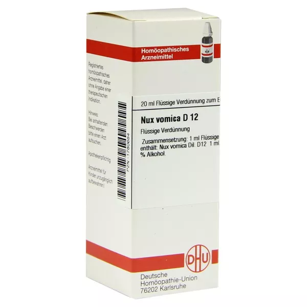 NUX Vomica D 12 Dilution 20 ml