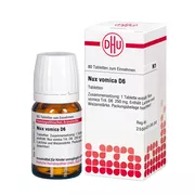 Produktabbildung: Nux vomica D6  Tabletten 80 St
