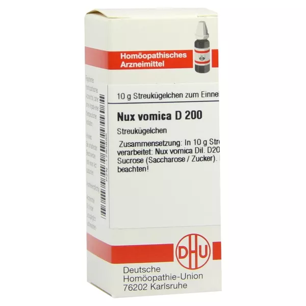 NUX Vomica D 200 Globuli 10 g