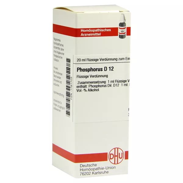Phosphorus D 12 Dilution 20 ml