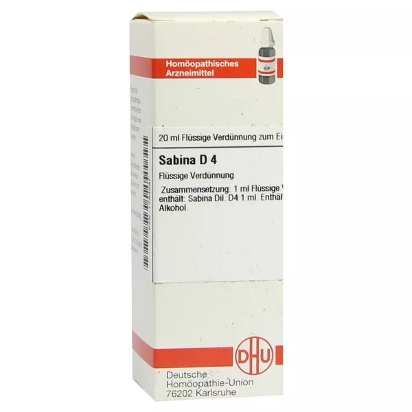 Sabina D 4 Dilution 20 ml
