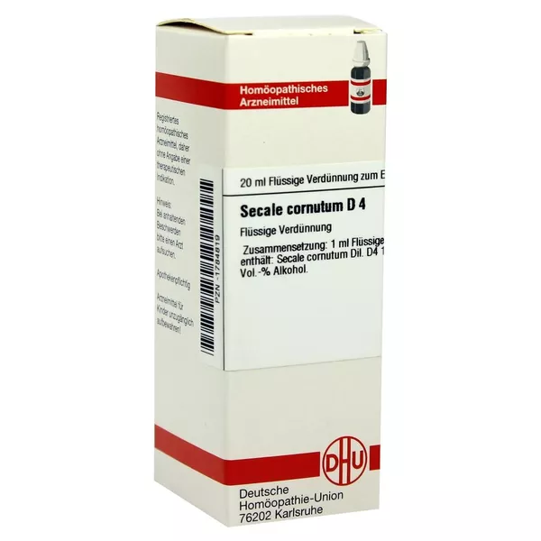 Secale Cornutum D 4 Dilution 20 ml