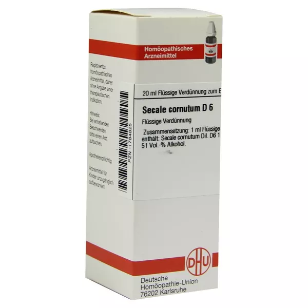 Secale Cornutum D 6 Dilution 20 ml