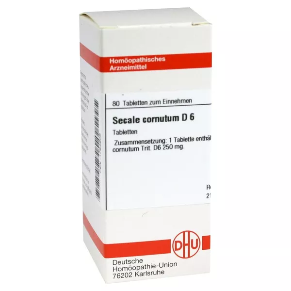 Secale Cornutum D 6 Tabletten 80 St