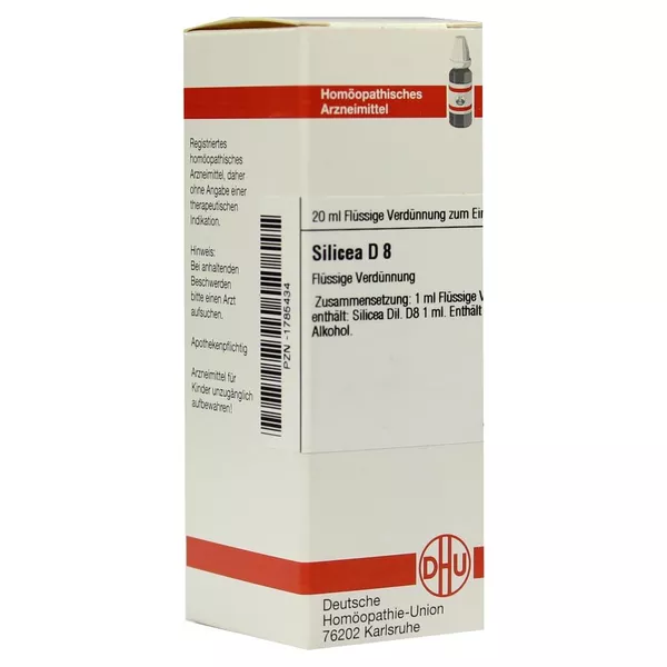 Silicea D 8 Dilution 20 ml