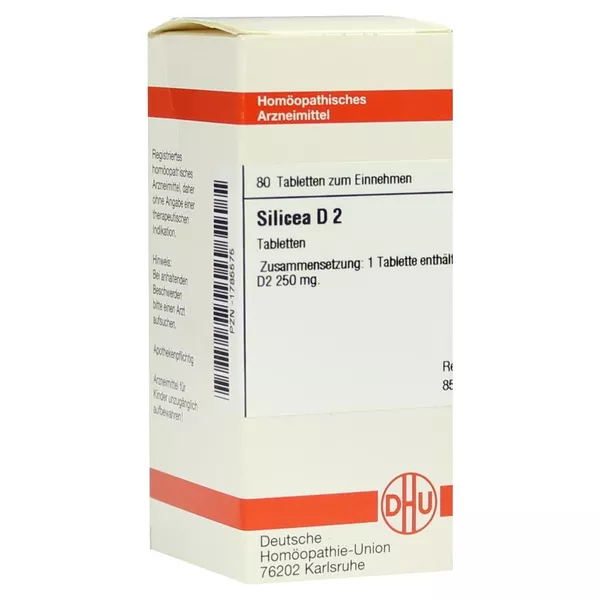 Silicea D 2 Tabletten 80 St