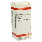 Produktabbildung: Silicea D 4 Tabletten 80 St