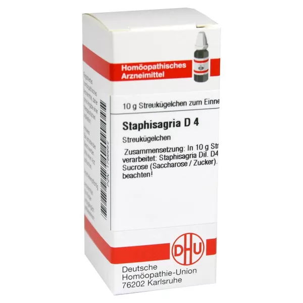 Staphisagria D 4 Globuli 10 g