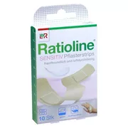 Produktabbildung: Ratioline Sensitive Pflasterstrips in 2 Größen 10 St