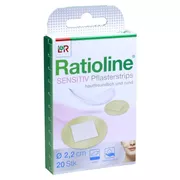 Produktabbildung: Ratioline Sensitive Pflasterstrips rund 20 St