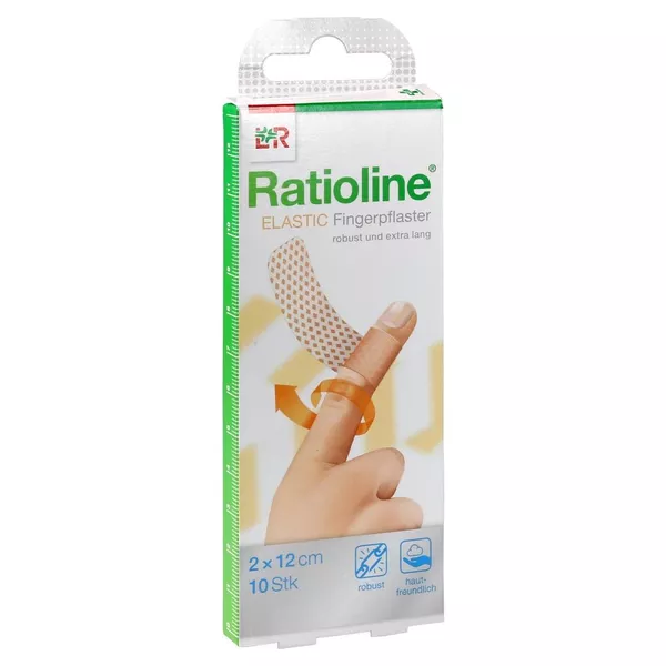 Ratioline Elastic Fingerverband 2x12 cm 10 St