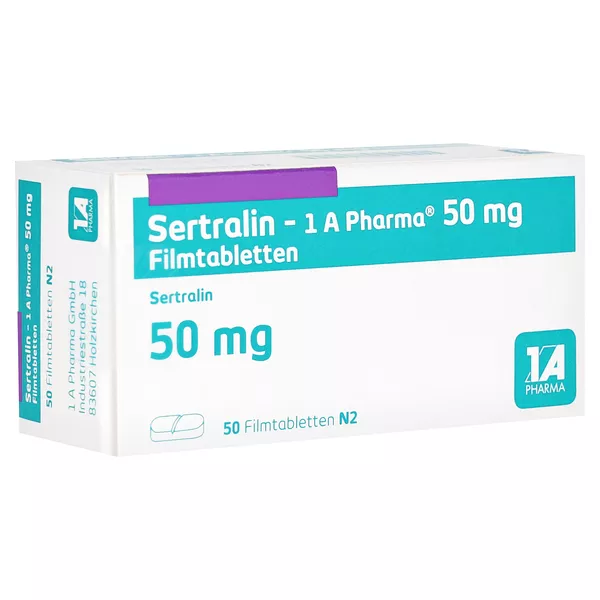 Sertralin-1a Pharma 50 mg Filmtabletten 50 St