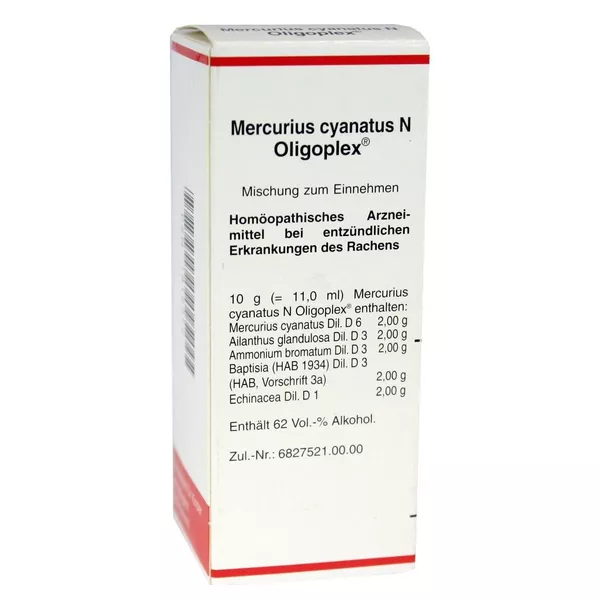 Mercurius Cyanatus N Oligoplex 50 ml