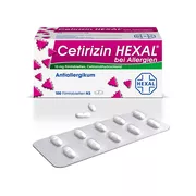 Produktabbildung: Cetirizin HEXAL bei Allergien