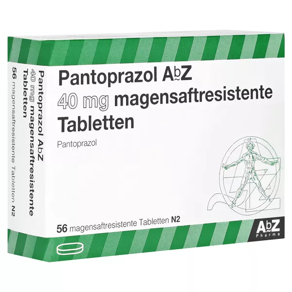 PANTOPRAZOL AbZ 40 mg magensaftres.Tabletten 56 St