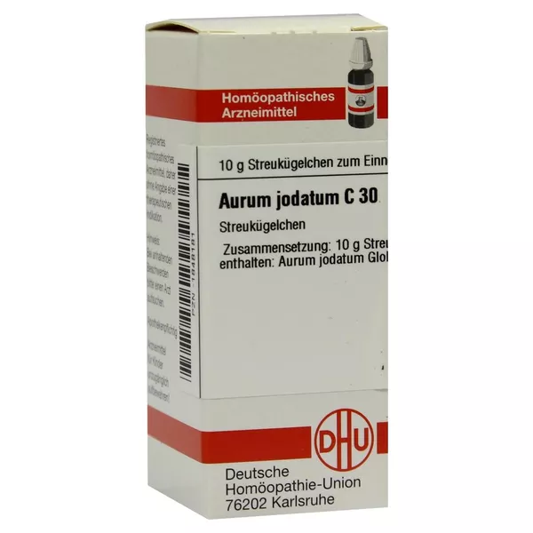 Aurum Jodatum C 30 Globuli 10 g