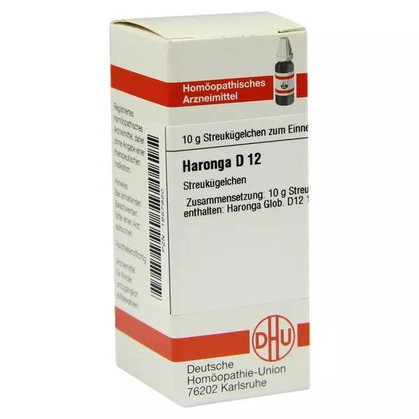 Haronga D 12 Globuli 10 g