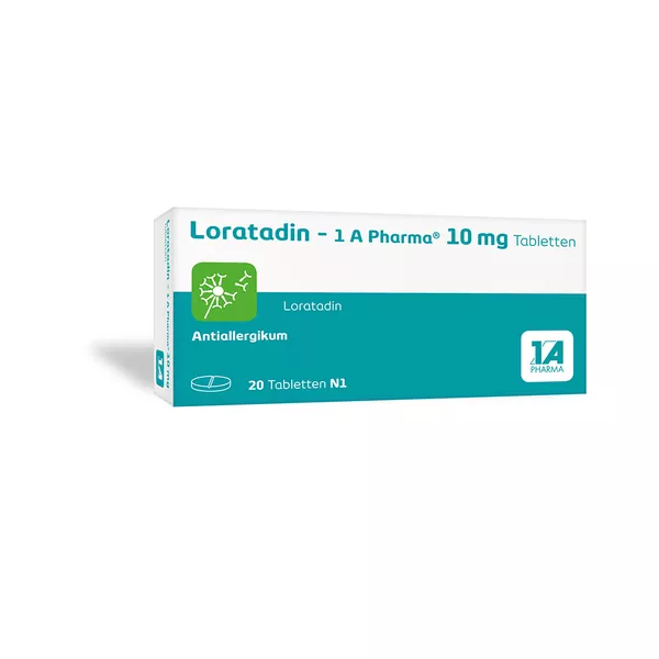 Loratadin-1 A Pharma Tabletten 20 St