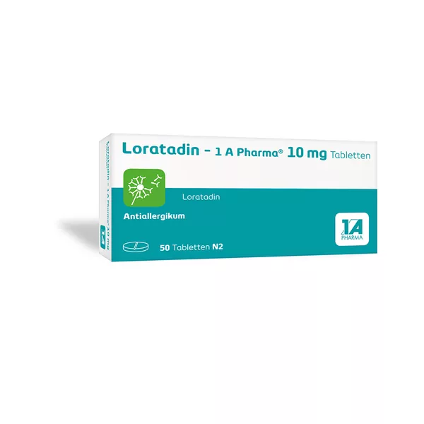Loratadin-1 A Pharma Tabletten 50 St